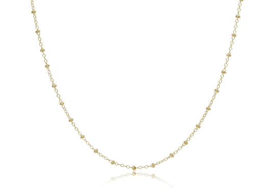 15" Choker Simplicity Chain Gold 2mm