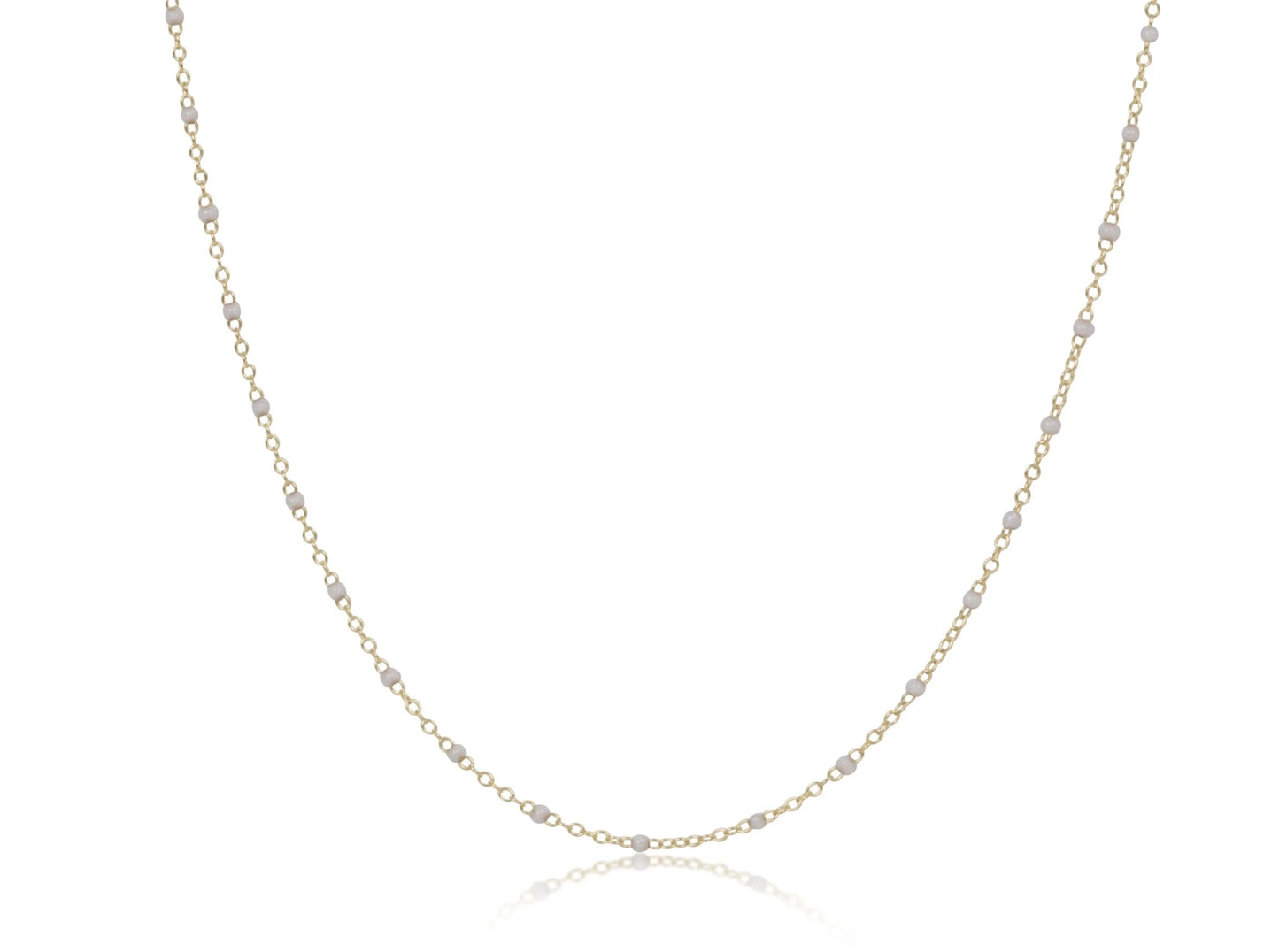 15" Choker Simplicity Chain Gold 2mm - Beau Outfitters