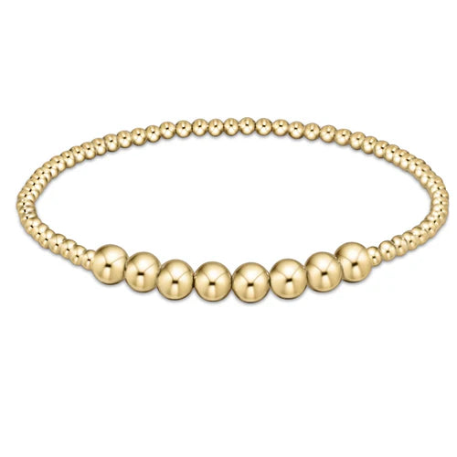 Classic Gold Beaded Bliss 2.5mm Bead Bracelet - Beau Outfitters