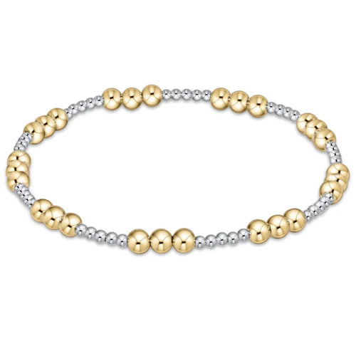 Classic Joy Pattern 4mm Bead Bracelet - Beau Outfitters