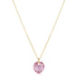 16" Gold Necklace Reflection Small Charm