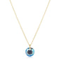 16" Gold Necklace Reflection Small Charm