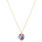 16" Gold Necklace Reflection Small Charm