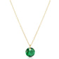 16" Gold Necklace Reflection Small Charm