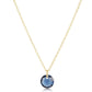 16" Gold Necklace Reflection Small Charm