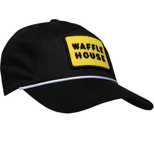 Waffle House Vintage Rope Hat Black