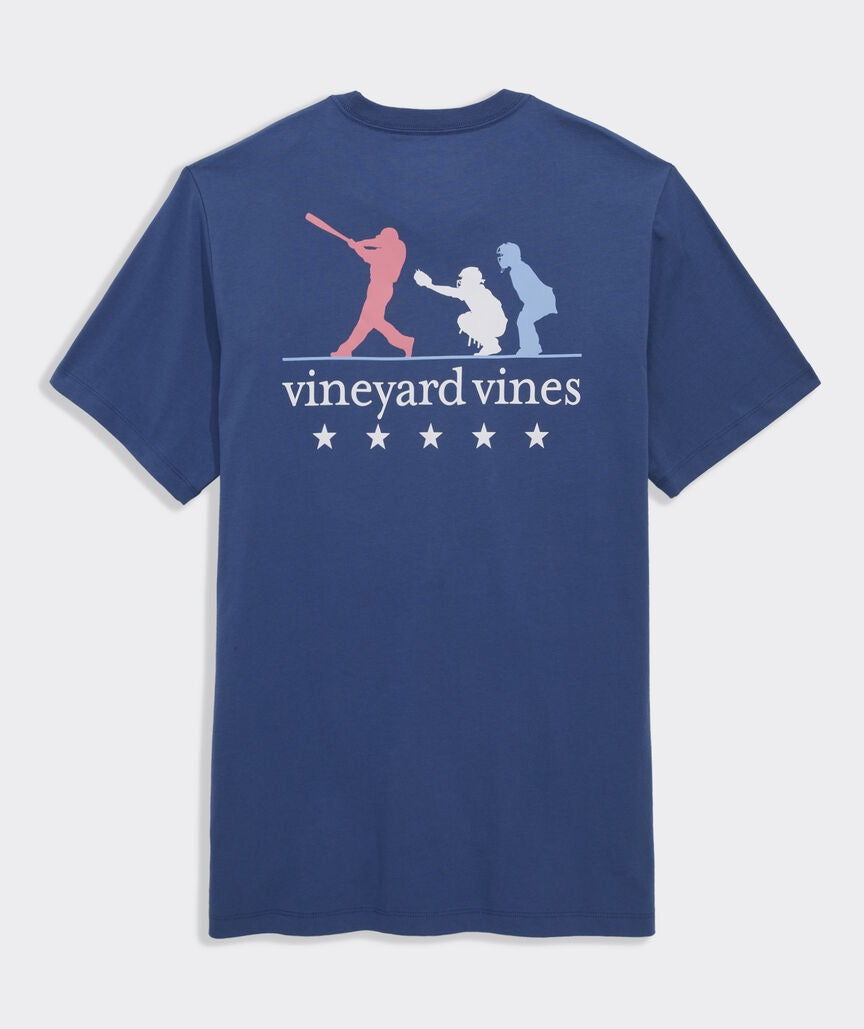 Baseball Silo USA SS T-Shirt Moonshine