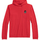 UGA Bulldog Head Logo Motion Hoodie Red