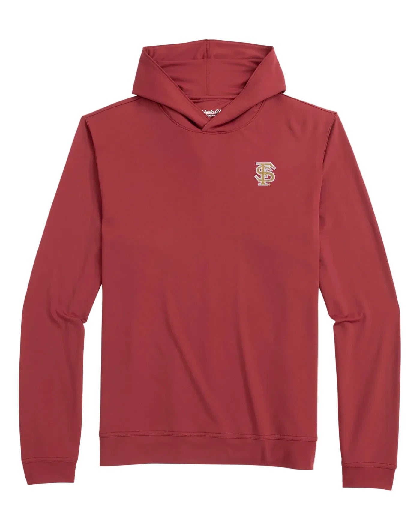 FSU Baseball Logo Motion Hoodie Maroon