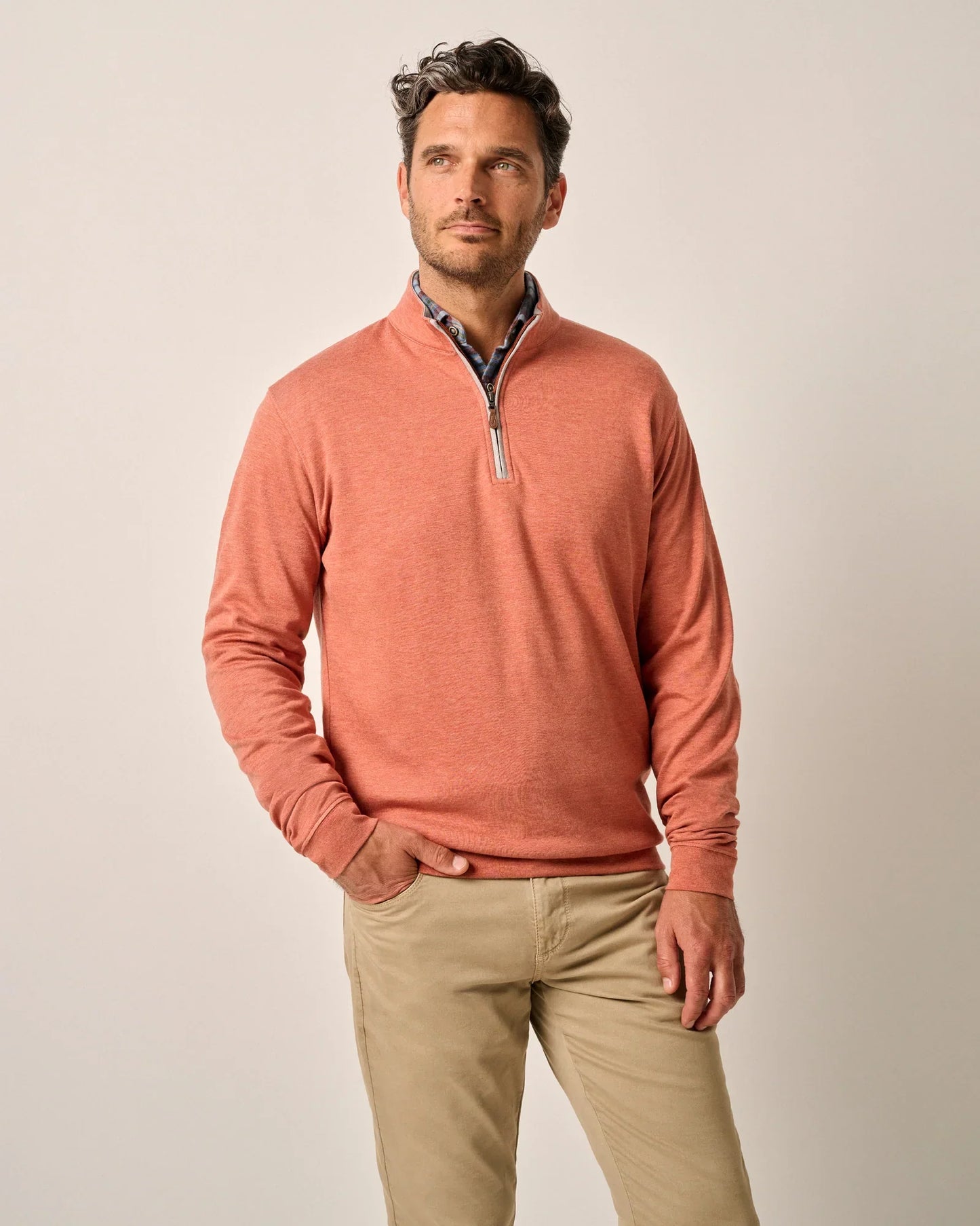 Sully 1/4 Zip Pullover Creole