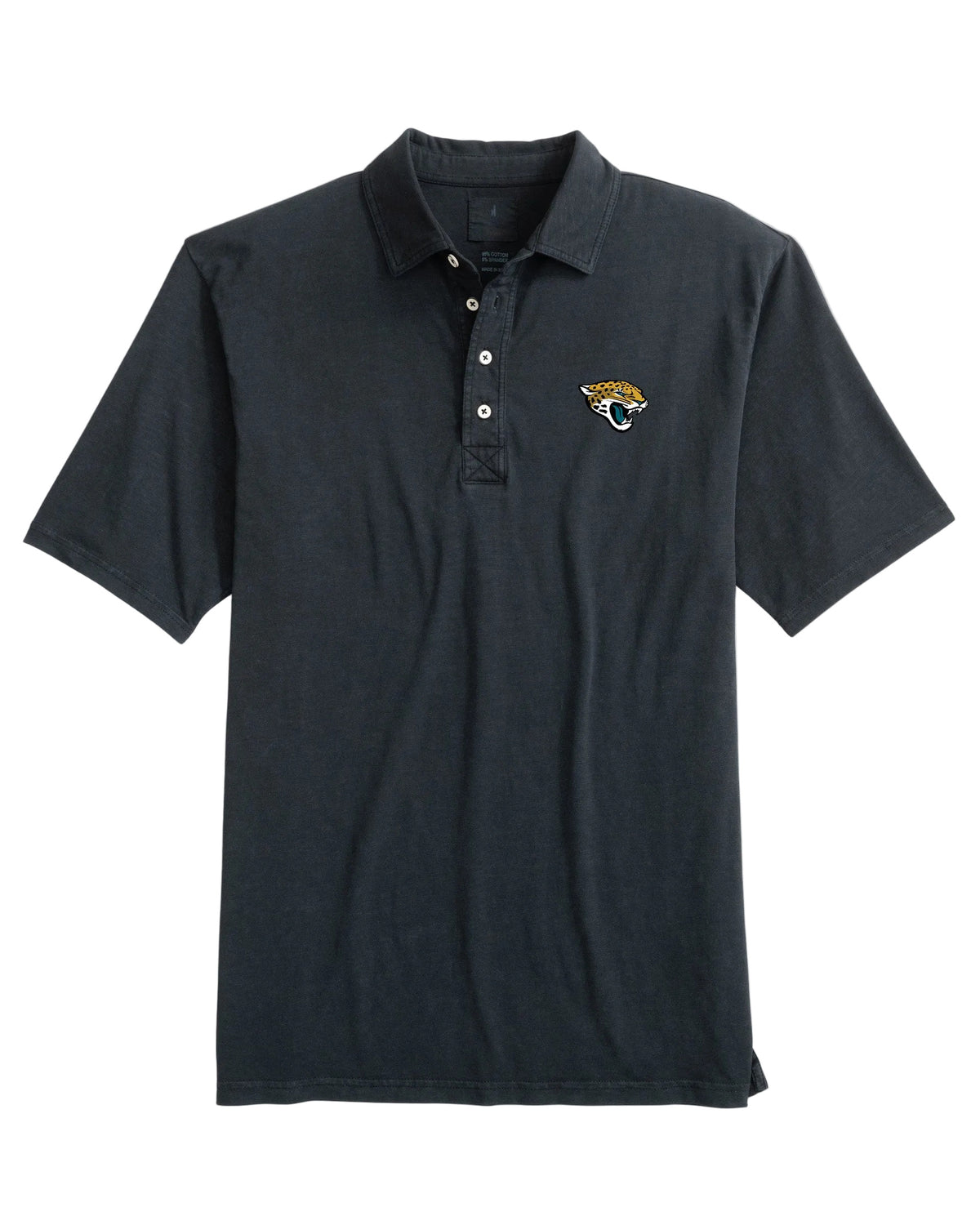 Jaguars Logo Coastal Wash Polo Black