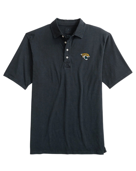 Jaguars Logo Coastal Wash Polo Black