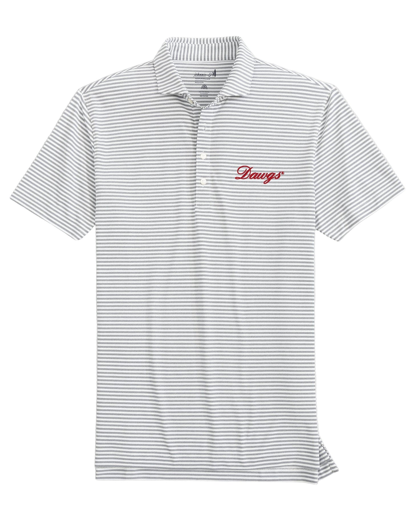 University of Georgia Dawgs Script Stetsons Polo Black