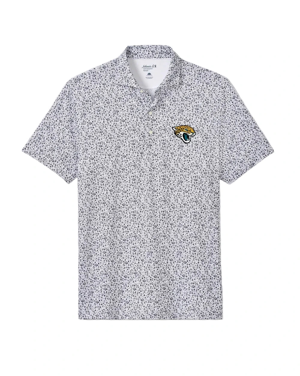 Jaguars Logo Gridiron  Polo Black