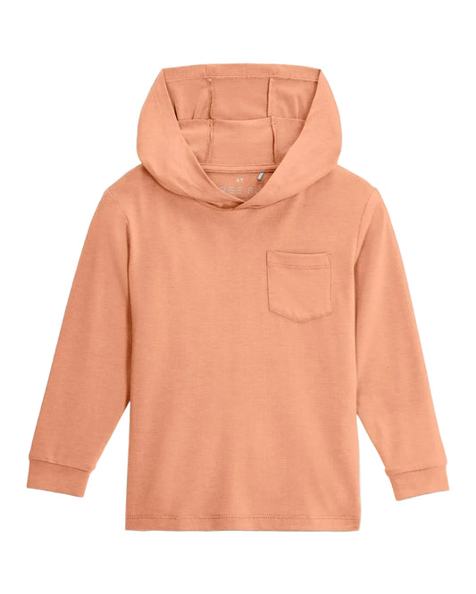 Toddler Bamboo Shade Hoodie Coral Peach
