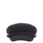 Ws Bothal Bakerboy Cap Charcoal Grey
