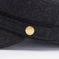 Ws Bothal Bakerboy Cap Charcoal Grey