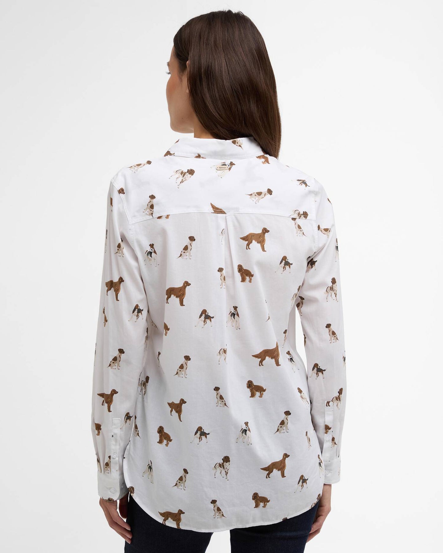 Ws Safari Shirt Multi Dog Print