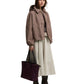 Ws Audrey Showerproof Jacket Cranberry/Brown Gingham