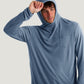 Bamboo Lightweight Hoodie Pacific Blue