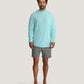 Bamboo Shade Hoodie Bahama Blue