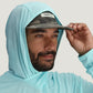 Bamboo Shade Hoodie Bahama Blue
