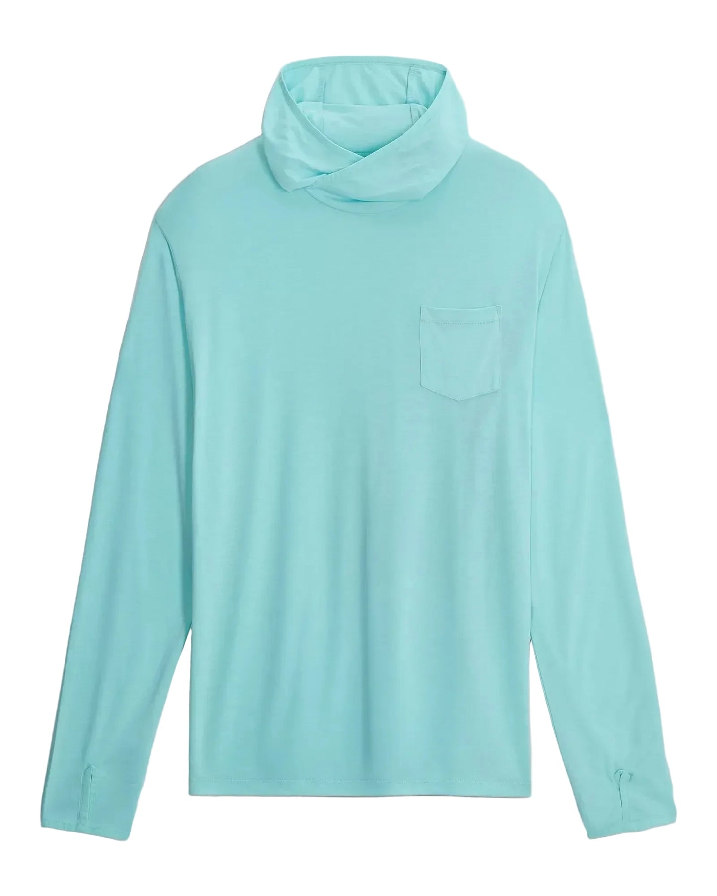 Bamboo Shade Hoodie Bahama Blue