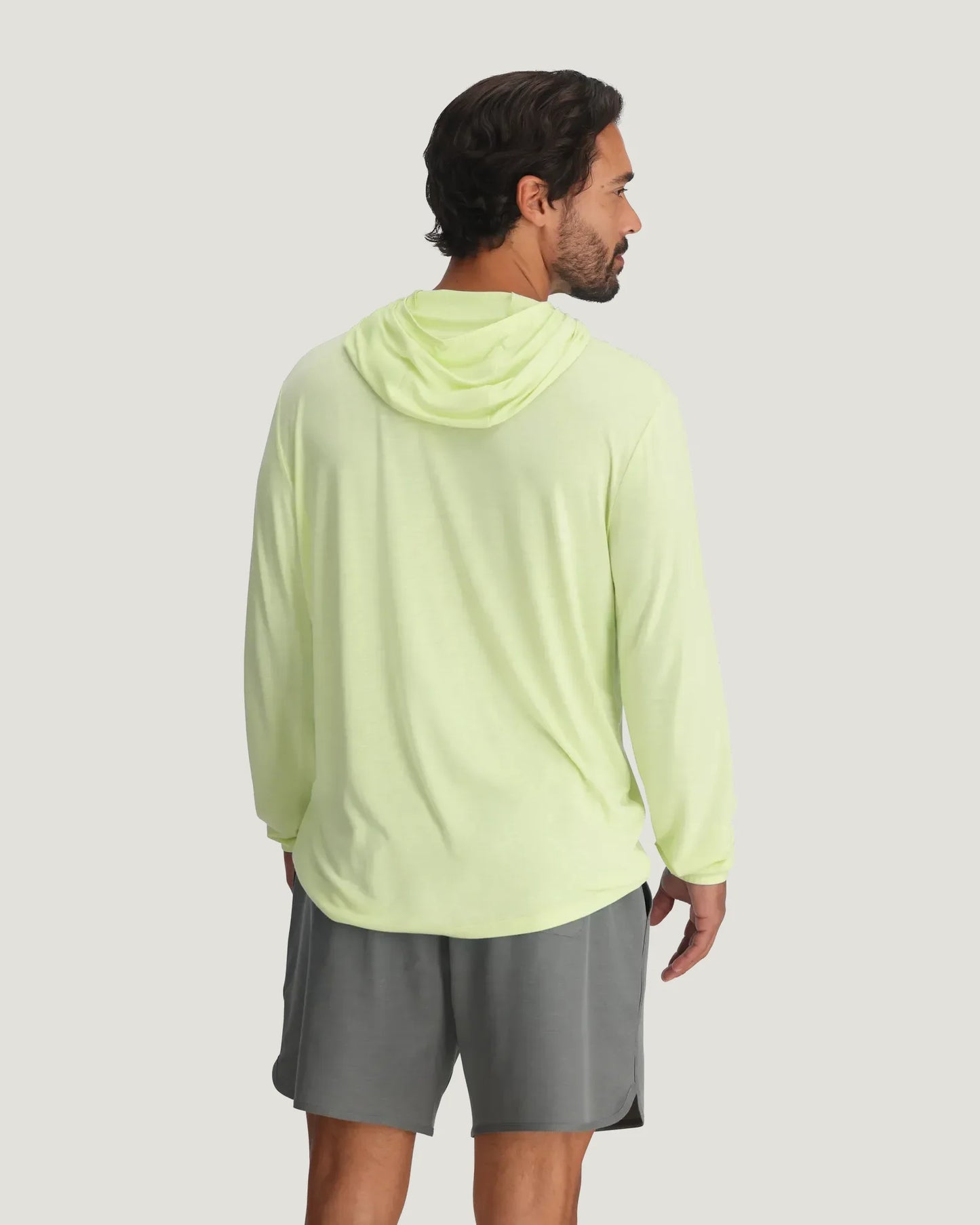 Bamboo Lightweight Hoodie Lime