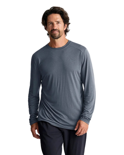 Bamboo Lightweight Long Sleeve Shirt Storm Cloud