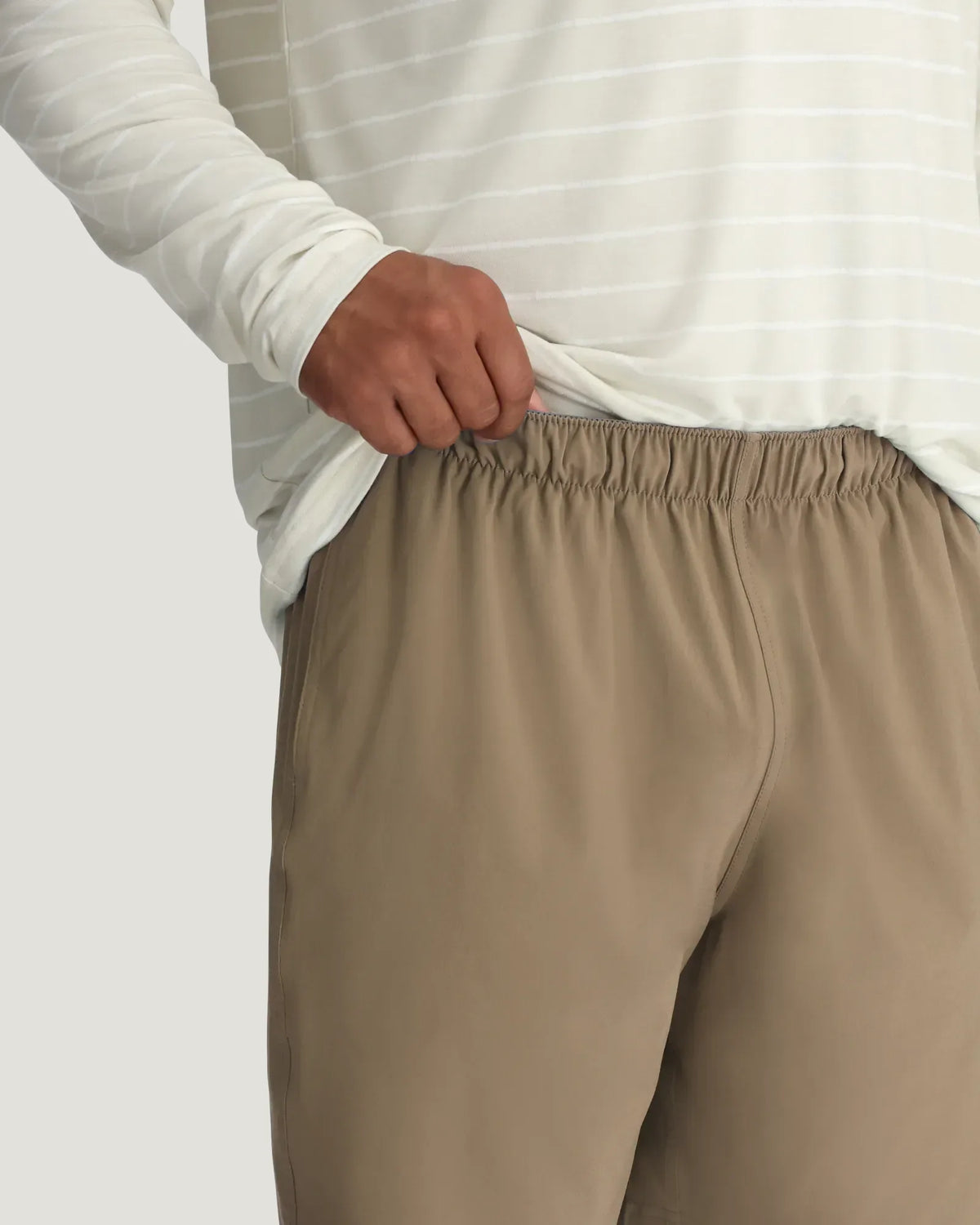 8" Breeze Short Dark Khaki