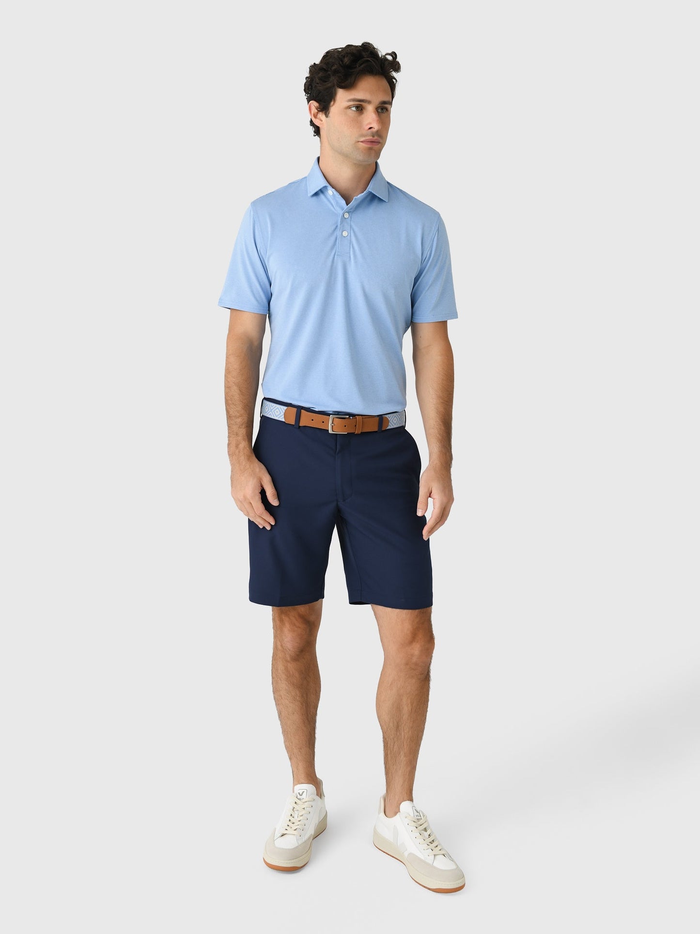 7" Salem Perf Short Navy
