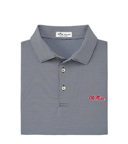 Ole Miss Jubilee Perf Polo Navy