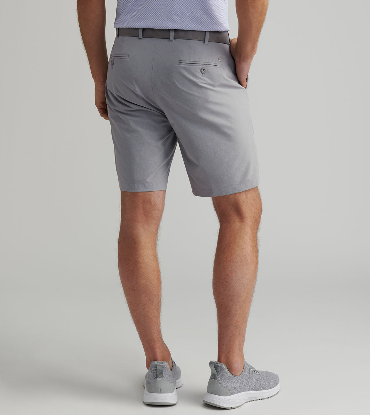 9" Surge Perf Short Gale Grey