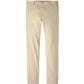 Signature Sateen Flat Front Trouser Khaki