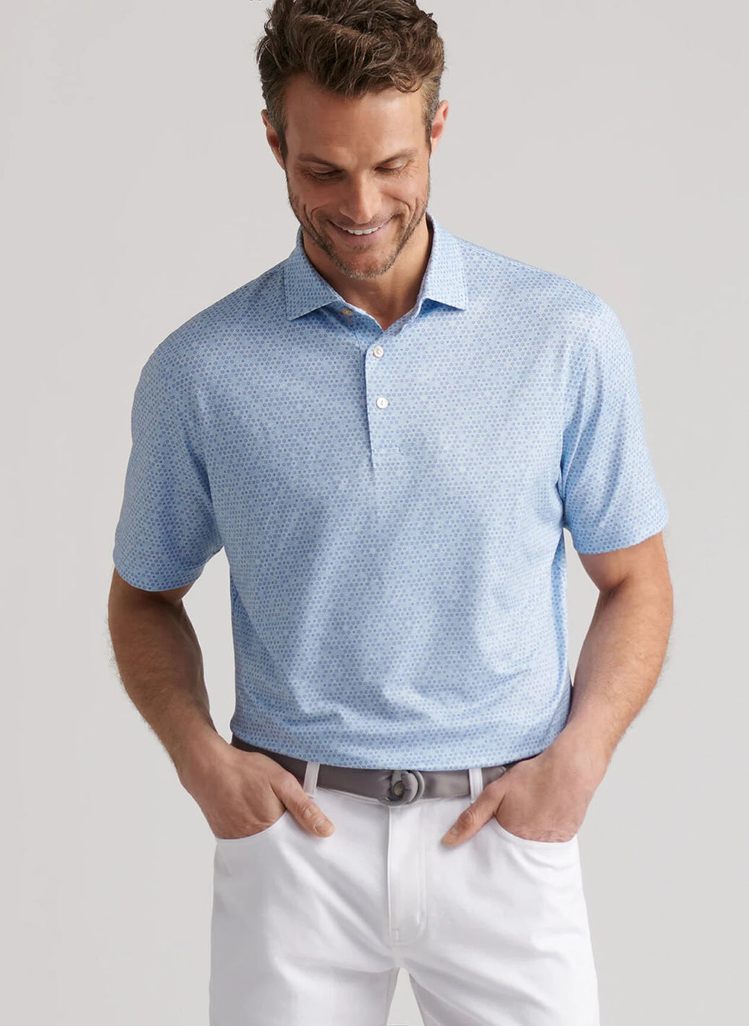 Ferdinand Jersey Polo Sky