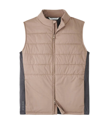Fuse Hybrid Fleece Vest Poplar Brown