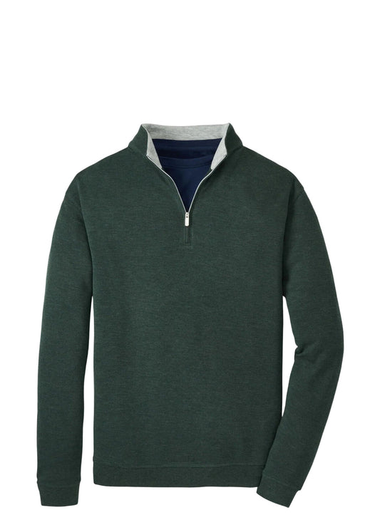 Crown Comfort 1/4 Zip Pullover Deep Verdant