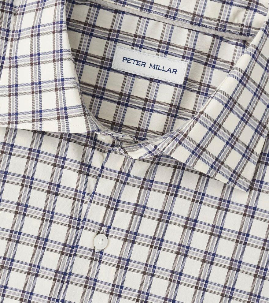 Lenox Crown Lite Cotton Stretch Shirt Winter Ivory