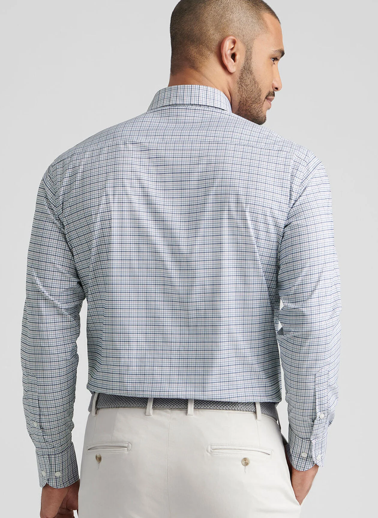 Leavenworth Performance Twill Shirt Blue Haze