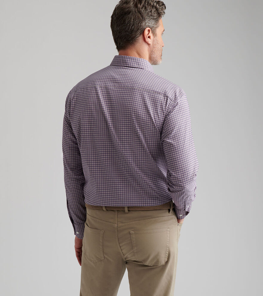 Petaluma Perf Twill Shirt Parisian Fig