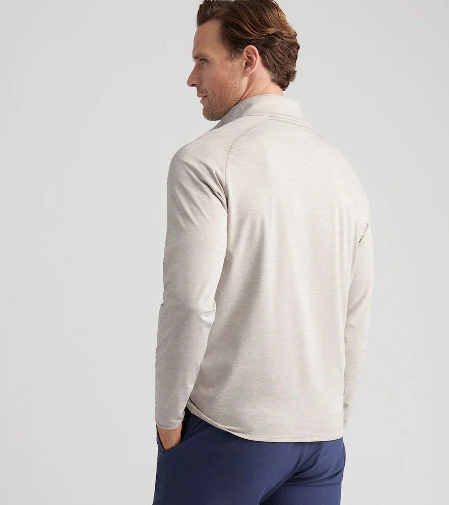 Stealth Performance 1/4 Zip Oatmeal