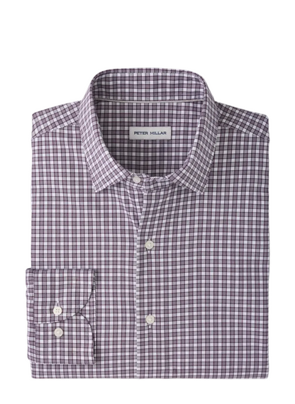 Atlas Cotton-Stretch Shirt Grapeseed