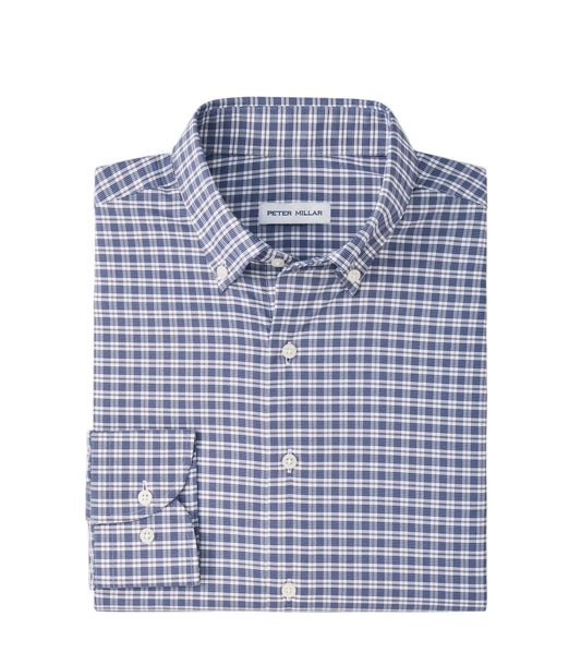 Clark Performance Twill Shirt Navy