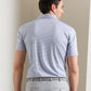 Timbre Perf Jersey Polo Lt Nutmeg