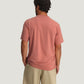 Bamboo Flex SS Pocket Tee Heather Red Clay