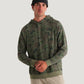 Bamboo Lightweight Fleece Hoodie Vtg Camo Oil Grn