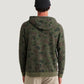 Bamboo Lightweight Fleece Hoodie Vtg Camo Oil Grn