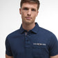 Premium Corpatch Tailored Polo Navy