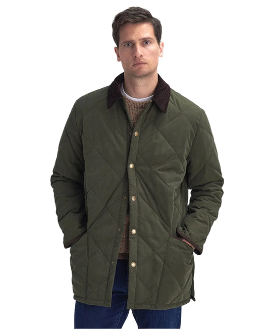 Liddesdale Country Quilted Jacket Olive