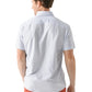 Bloques Perf Poplin SS Shirt White